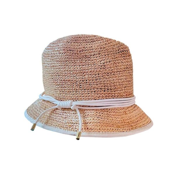 Coach Poppy Straw Raffia Fedora Hat - Picture 2 of 7